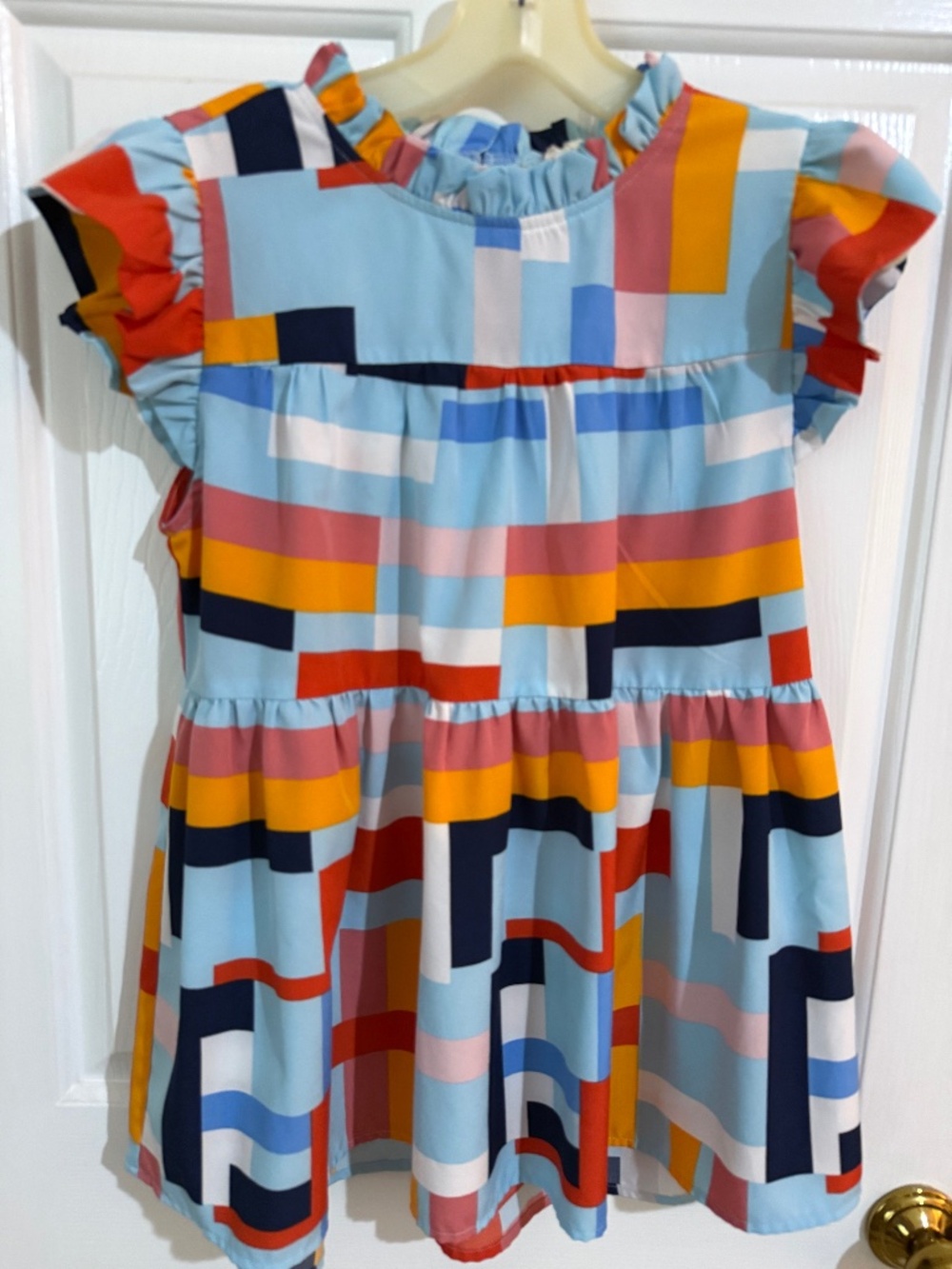 Multi colored blouse